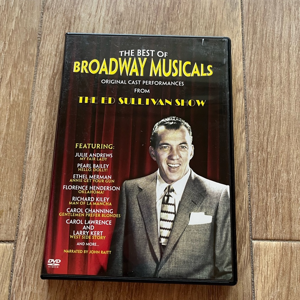 Ed Sullivan The Best of Broadway Musicals DVD